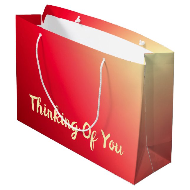 Bolsa De Regalo Grande Pensando Escarlett En Ti (Angulo reverso)