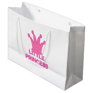 Bolsa De Regalo Grande ¡pequeña princesa - bebé real!