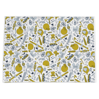 Bolsa De Regalo Grande Pequeñas cosas divertidas en la escuela