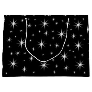Bolsa De Regalo Grande pequeñas estrellas lindas