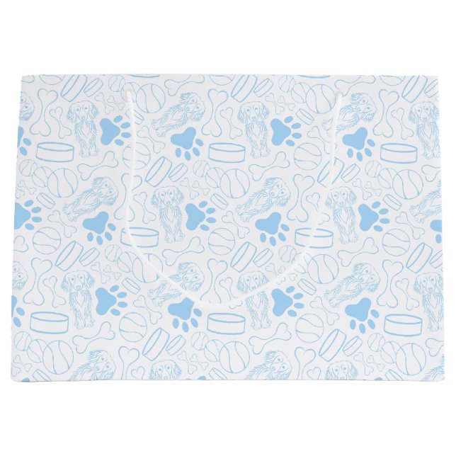 Bolsa De Regalo Grande Perro de Dachshund Sausage, de larga tradición (Anverso)