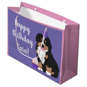 Bolsa De Regalo Grande Perro de montaña de Bernese
