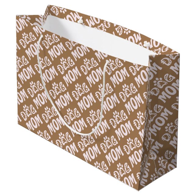 Bolsa De Regalo Grande Perro Mamá (Angulo reverso)