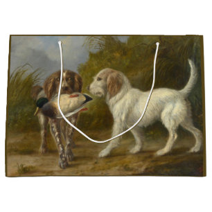 Bolsa De Regalo Grande Perros de caza (por Carlo Ademollo)