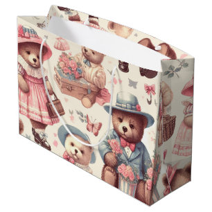 Bolsa De Regalo Grande Perros de cosecha sin soldadura