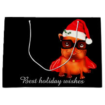 Personalizable vacaciones bulldog santa