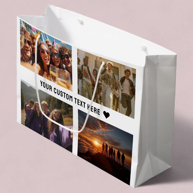 Bolsa De Regalo Grande Personalizado 8-Photo Keepsake Gift Wrap (Subido por el creador)