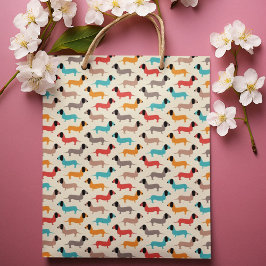 Bolsa De Regalo Grande Personalizado de perro multicolor