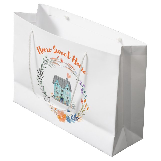 Bolsa De Regalo Grande Personalizado de presupuesto promocional para repo (Angulo Anverso)