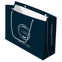Bolsa De Regalo Grande Personalizado Logo Business Corporate Professional