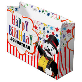 Bolsa De Regalo Grande Personalizado Polar de Cucus Circus Ringmaster