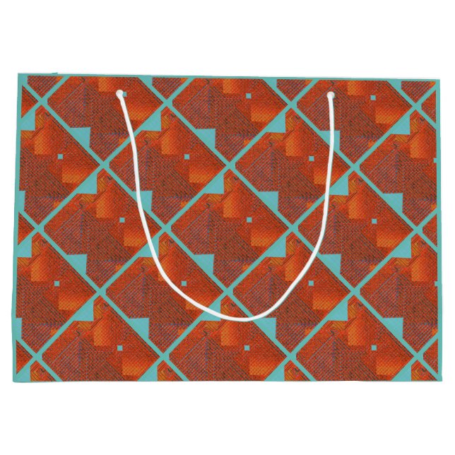 Bolsa De Regalo Grande Personalizar Feliz Cumpleaños, Celebración (Reverso)