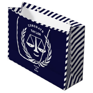 Bolsa De Regalo Grande Personalized Law School Graduation Large Gift Bag