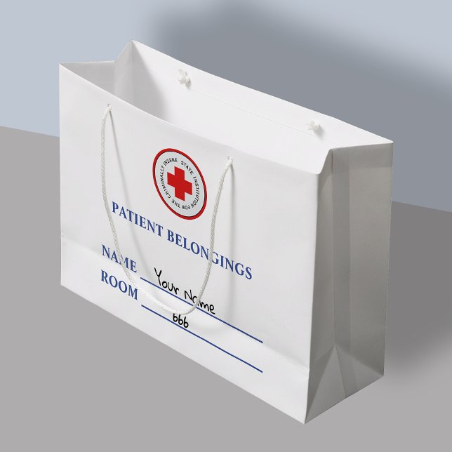 Bolsa De Regalo Grande Pertenecientes a pacientes con problemas o tratos  (Subido por el creador)