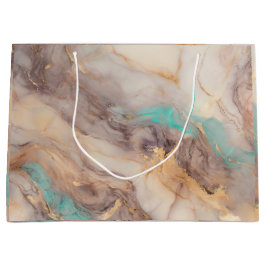 Bolsa De Regalo Grande Petal dorado