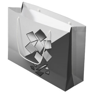Bolsa De Regalo Grande Pétalos de cromo