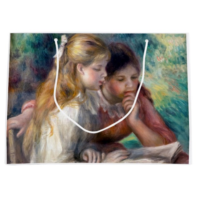 Bolsa De Regalo Grande Pierre-Auguste Renoir - La lectura (Anverso)