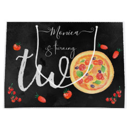 Bolsa De Regalo Grande Pieza de diversión, segundo cumpleaños