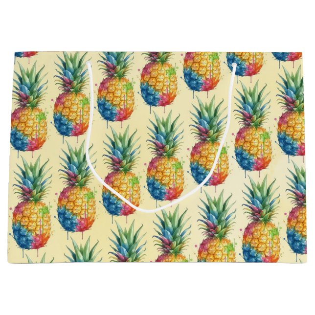 Bolsa De Regalo Grande Piña (Anverso)