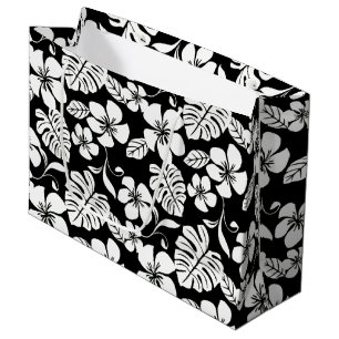 BOLSA DE REGALO GRANDE PINK BIKINI (NEGRO/BLANCO)