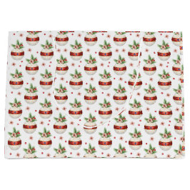 Bolsa De Regalo Grande Pink Christmas Ornament