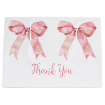 Pink Coquette Bow Baby Shower