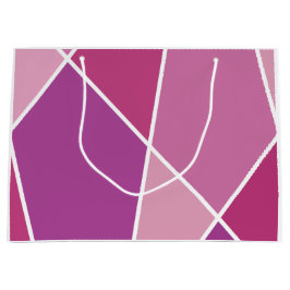 Bolsa De Regalo Grande Pink JanaiCreates Color Collection Gift Bag