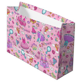 Bolsa de regalo grande Pink Princess