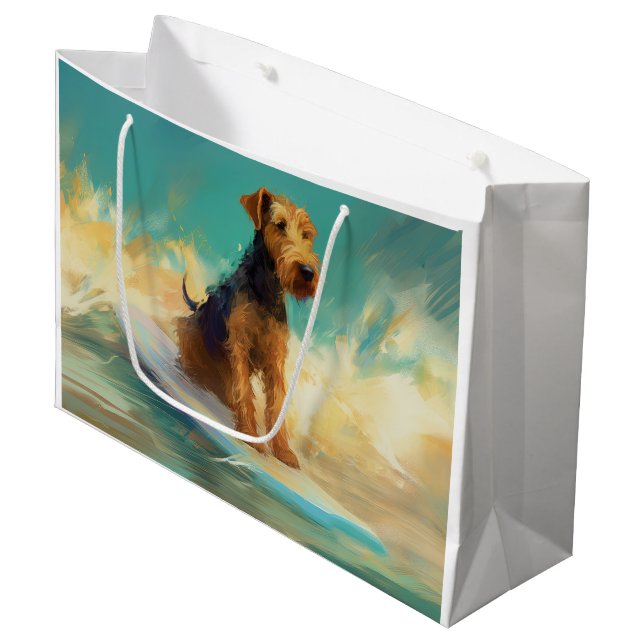 Bolsa De Regalo Grande Pintado de surf en Airedale Beach (Angulo Anverso)