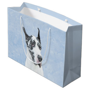 Bolsa De Regalo Grande Pintura de gran dano (Harlequin) - Arte original d
