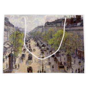 Bolsa De Regalo Grande Pissarro - Boulevard Montmartre, primavera