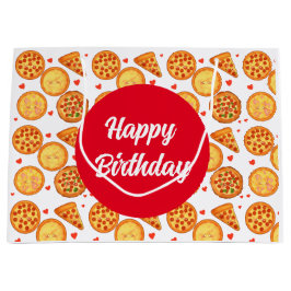 Bolsa De Regalo Grande Pizza Peperroni, Queso Y Margherita