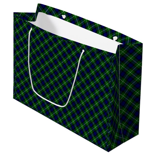 Bolsa De Regalo Grande Placa azul lamont (Angulo Anverso)