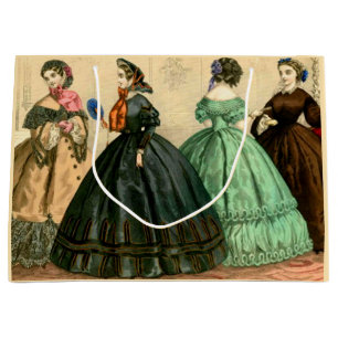 Bolsa De Regalo Grande Placa de moda alemana de 1861