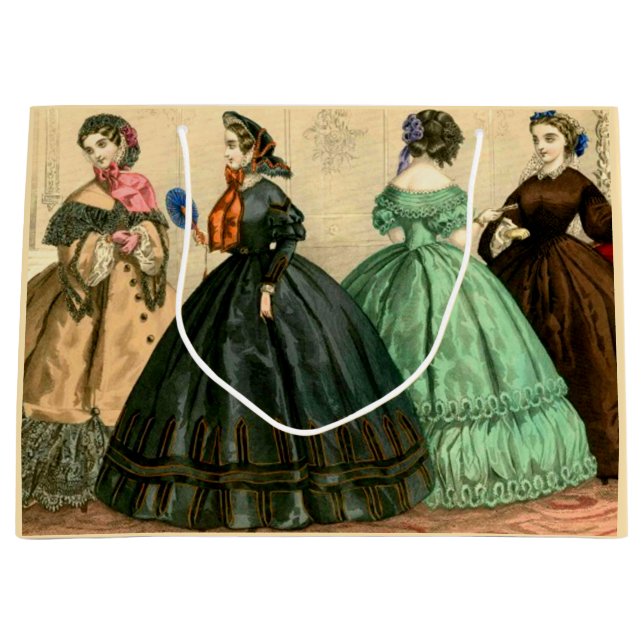 Bolsa De Regalo Grande Placa de moda alemana de 1861 (Anverso)