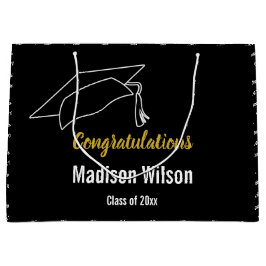 Bolsa De Regalo Grande Plantilla de clase de felicitaciones de 2024