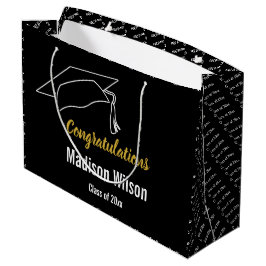 Bolsa De Regalo Grande Plantilla de clase de felicitaciones de 2024