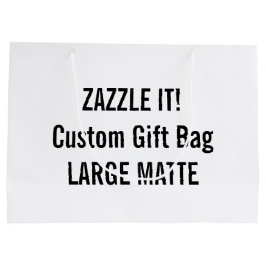 Bolsa De Regalo Grande Plantilla MATE GRANDE de encargo del espacio en
