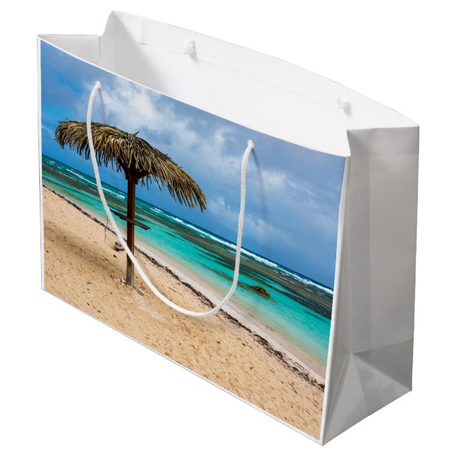 Bolsa De Regalo Grande Playa de Anse des Rochers (Angulo reverso)