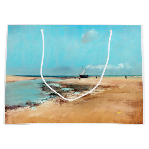 Bolsa De Regalo Grande Playa de baja marea (boca del río), Edgar Degas