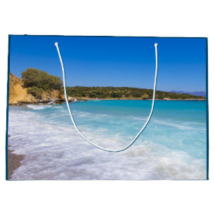 Bolsa De Regalo Grande Playa Exótica Isla Tropical