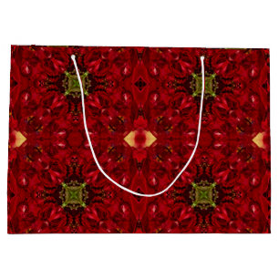 Bolsa De Regalo Grande Plaza de los Tulipanes Rojos