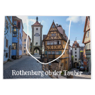 Bolsa De Regalo Grande Plönlein en Rothenburg ob der Tauber, Alemania