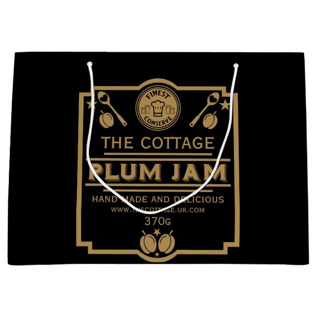 Bolsa De Regalo Grande Plum Jam Conserve Maker (Anverso)