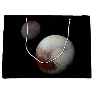 Bolsa De Regalo Grande Pluto y Barón 9 o Sistema Solar de Planeta Enano