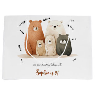 Bolsa De Regalo Grande podemos creerle bearly a los niños cumpleaños