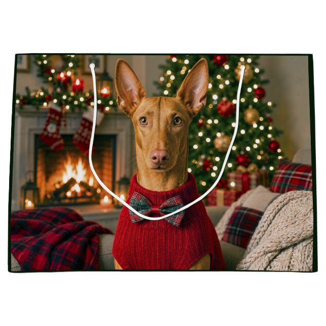 Bolsa De Regalo Grande podenco faraónico (Anverso)