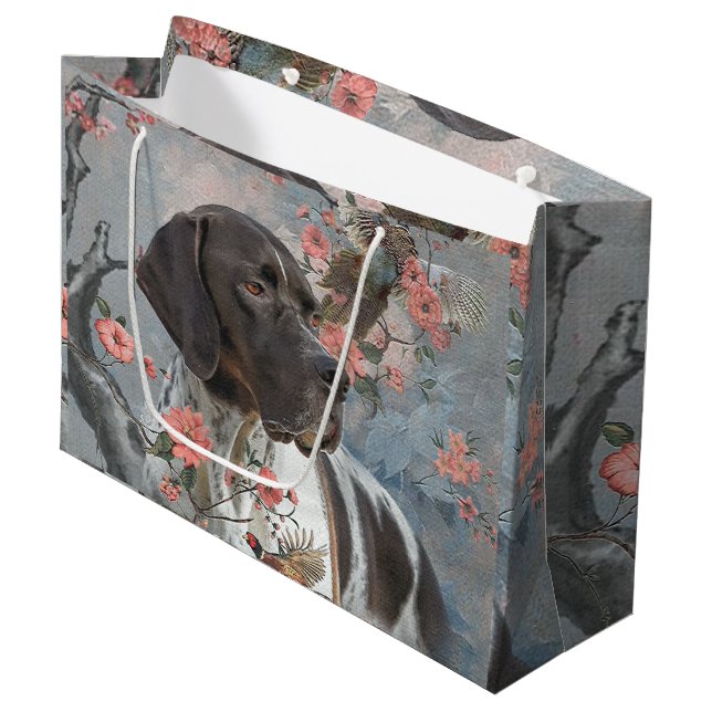 Bolsa De Regalo Grande Pointer Inglés  (Angulo Anverso)
