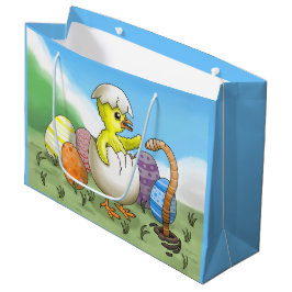 Bolsa De Regalo Grande Pollo de Pascua