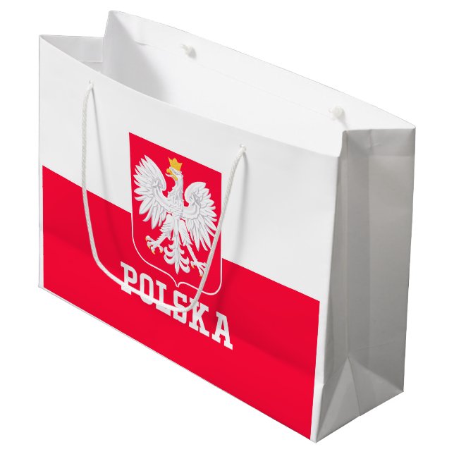 Bolsa De Regalo Grande Polonia (Angulo Anverso)